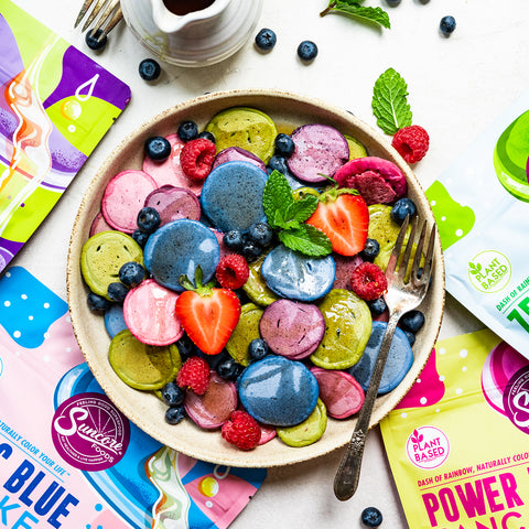 Rainbow Pancake Cereals Bowl