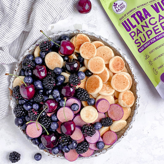 Suncore Foods Ultra Violet Mini Pancakes Cereals Bowl