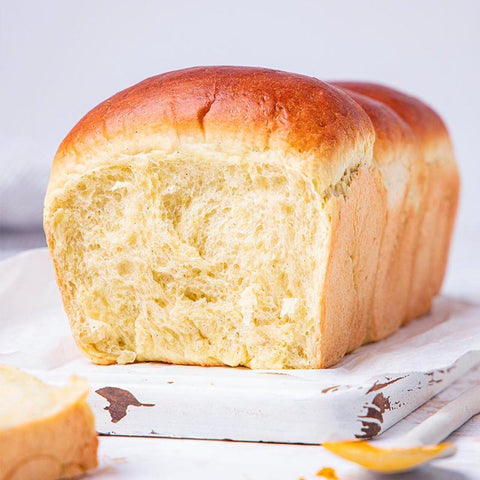 Vanilla Safflower Sweet Potato Yam Turmeric Japanese Milk Bread