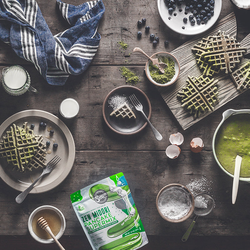 Suncore Foods Zen Midori Matcha Waffles