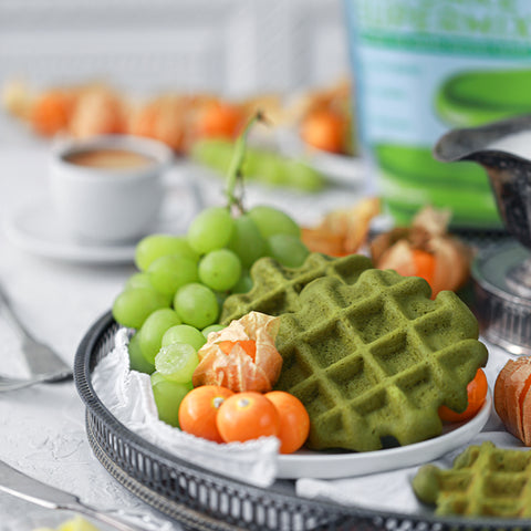 Zen Midori Matcha Waffles