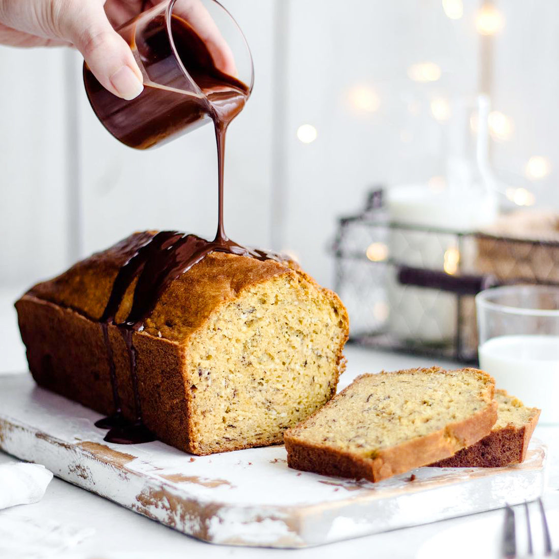 Suncore Foods Delicious Hemp Quinoa Flakes Banana Bread
