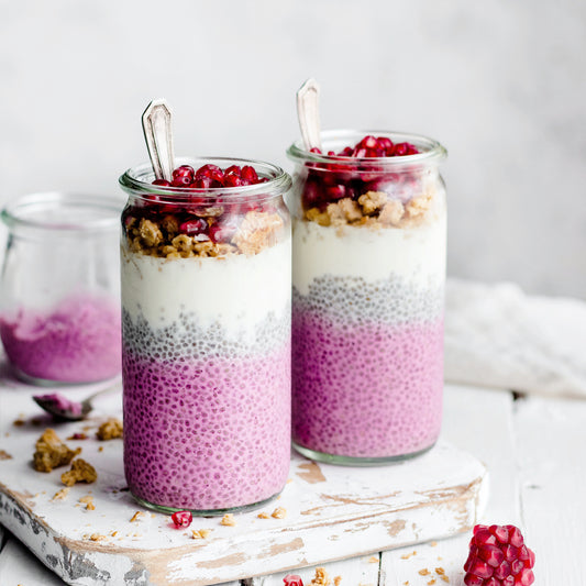 Suncore Foods Pink Pitaya Chia Pudding Parfait