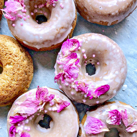 Vegan Rosé Donuts