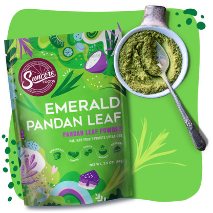 Emerald Pandan Leaf Powder - Quality Powders & Flakes from Suncore Foods - Just $19.99! Shop now at Suncore Foods Inc.