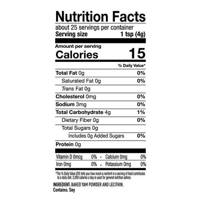 Autumnal Baked Sweet Potato Yam Powder - Quality Powders & Flakes from Suncore Foods - Just $19.99! Shop now at Suncore Foods Inc.