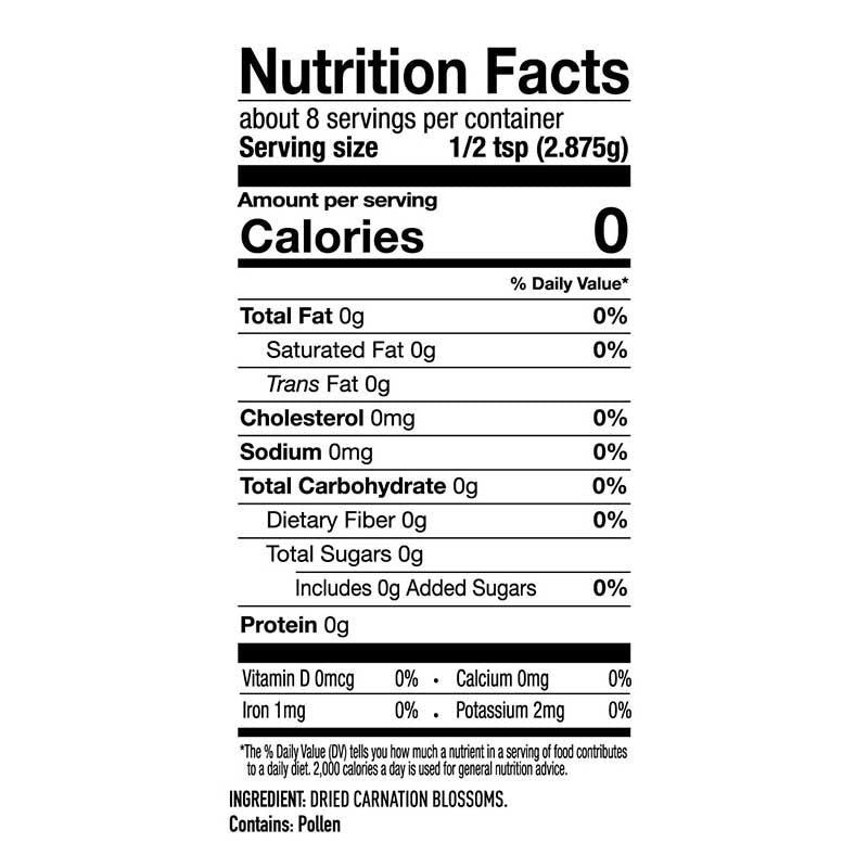 Carnation Blossoms - Quality Blooms from Suncore Foods - Just $9.89! Shop now at Suncore Foods Inc.