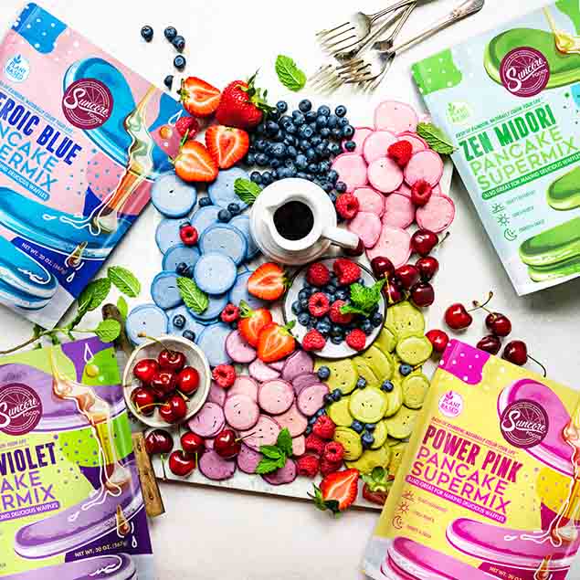 Bundle It - 4 Pancake & Waffle Powder Mixes - Quality Bundle from Suncore Foods - Just $17! Shop now at Suncore Foods Inc.